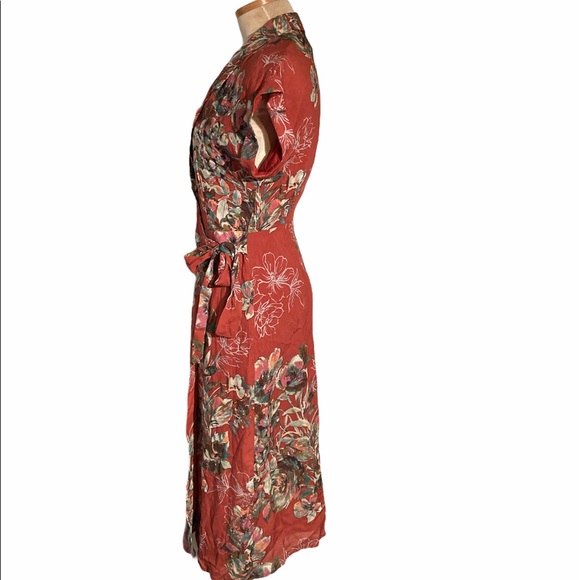 Anthropologie Skies are Blue Wrap Dress Size XS - Picture 6 of 10